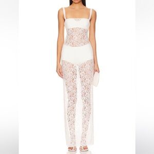 Lovers and Friends Gracia Gown - White